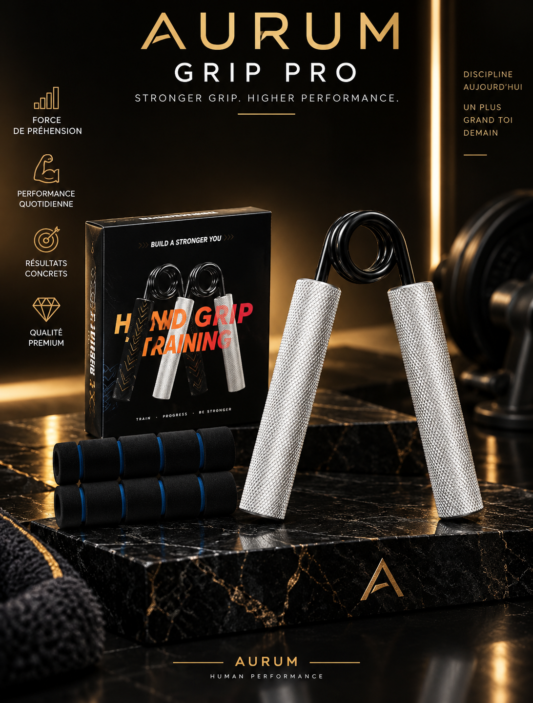 AURUM GRIP PRO — visuel principal