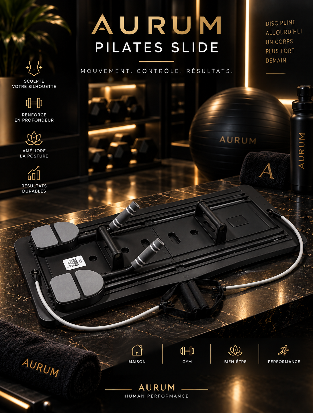 AURUM PILATES SLIDE — visuel principal