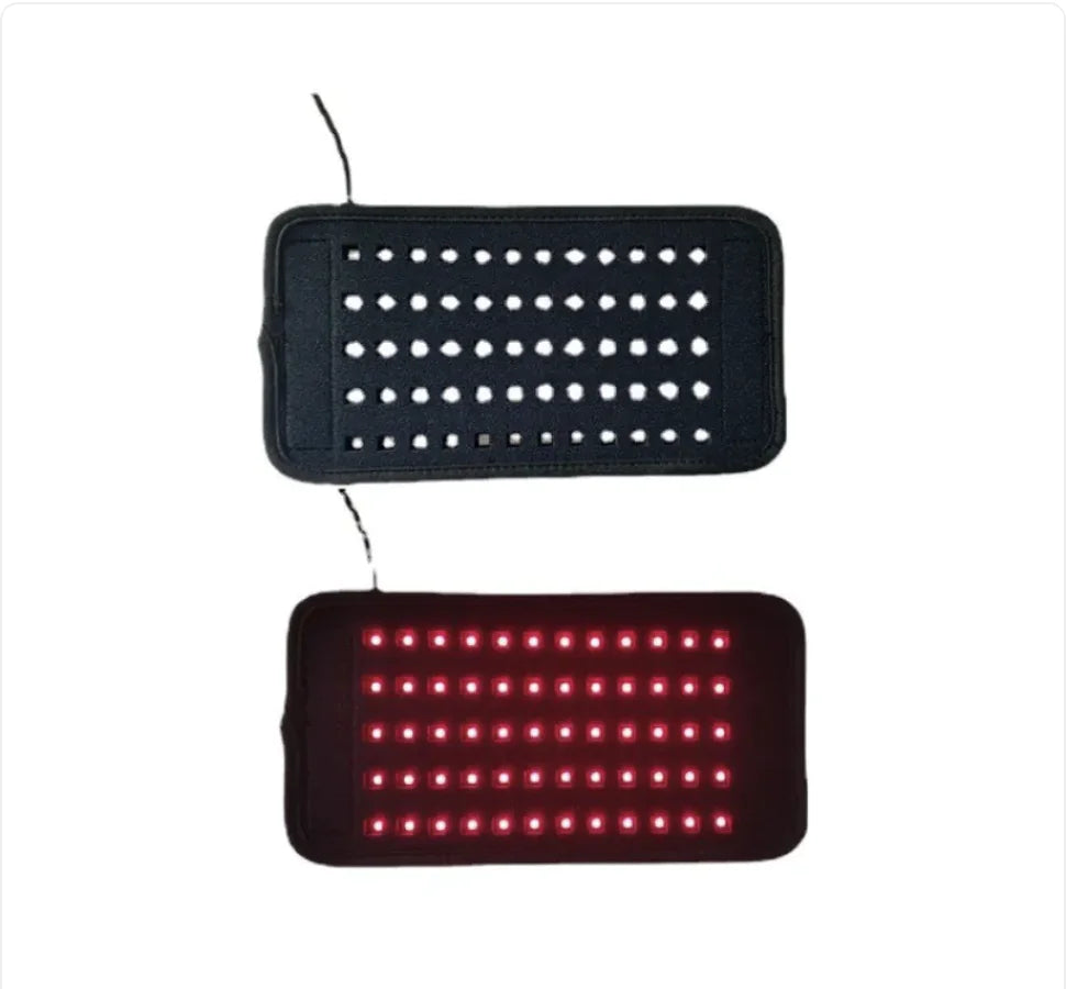 AURUM RED — ceinture lumière rouge, détail des DEL
